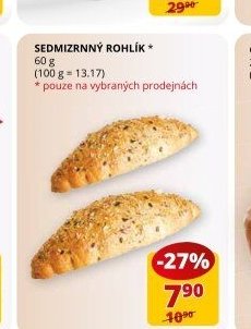 Sedmizrnný rohlík