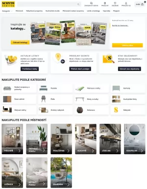 akční leták Sconto nábytek 3.10.2023-9.10.2023