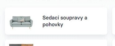 Sedací soupravy a pohovky