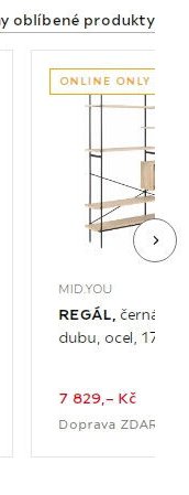 REGÁL, černá, dubu, ocel, 170 cm - XXXLutz akcniletaky.com