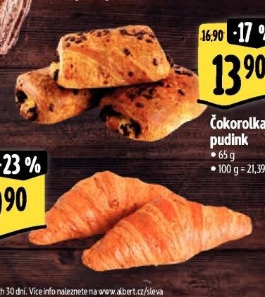 Čokorolka pudink