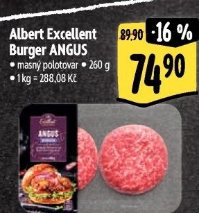 Burger Angus Albert Excellent