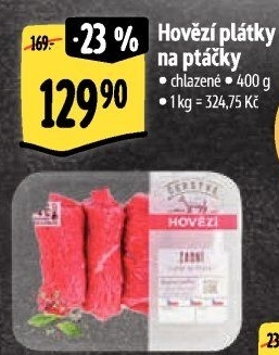 Hovězí plátky Albert