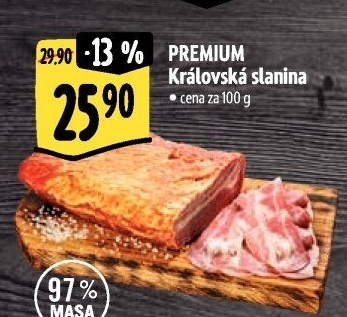 Královská slanina Premium Albertovo uzenářství