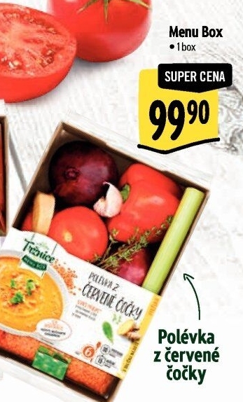 Menu box přísady na polévku Albert