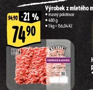 Mleté maso mix Albert