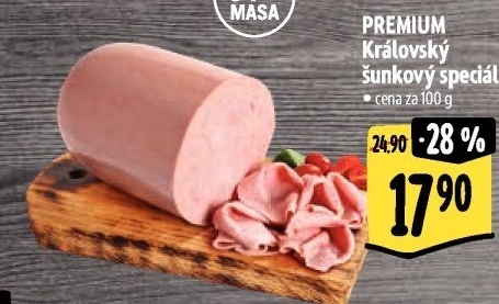 Salám šunkový královský speciál Premium Albertovo uzenářství