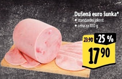 Šunka euro dušená standard