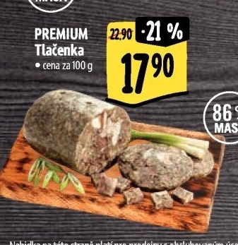 Tlačenka Retro Premium Albertovo uzenářství