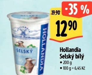 Bílý jogurt selský Hollandia
