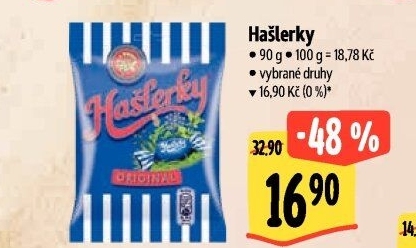 Bonbony Hašlerky Sfinx