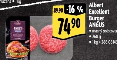 Burger Angus Albert Excellent