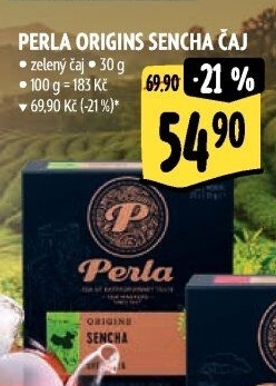 Čaj zelený Origins AH Perla