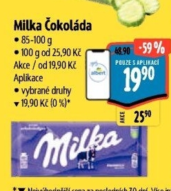 Čokoláda Milka