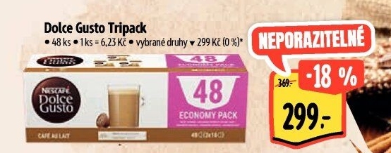 Kapsle Dolce Gusto Nescafé