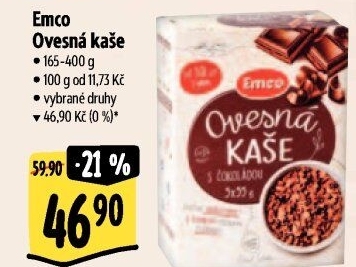 Kaše ovesná Emco