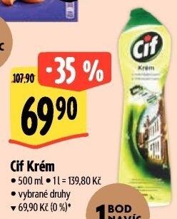 Krémový čistič Cif Cream