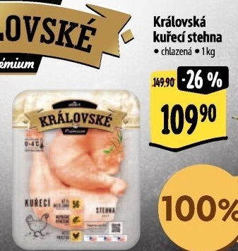 Kuřecí stehna královská Premium Albert