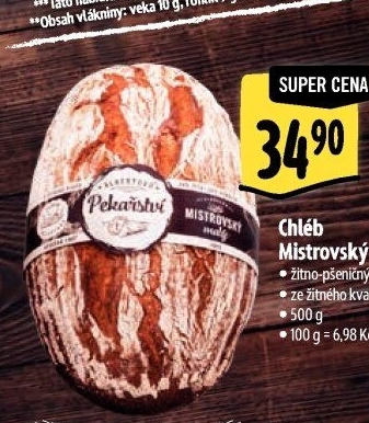 Mistrovský chléb Albert