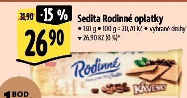 Oplatky Rodinné Sedita