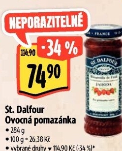Ovocná pomazánka St. Dalfour