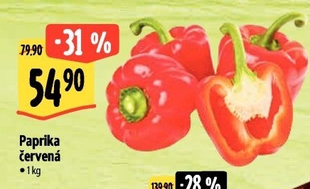 Paprika červená