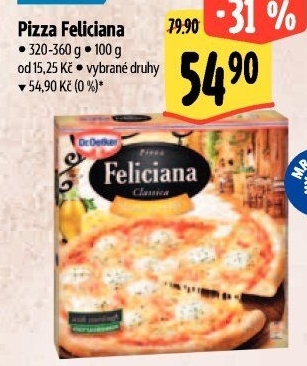 Pizza mražená FelicianaDr. Oetker