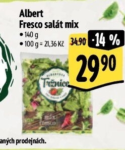 Salát Fresco mix Albert