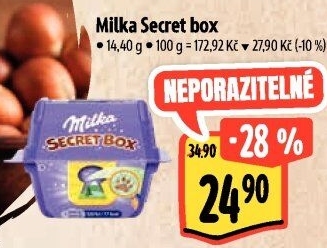Secret box Milka