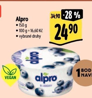 Sójový jogurt ochucený Alpro