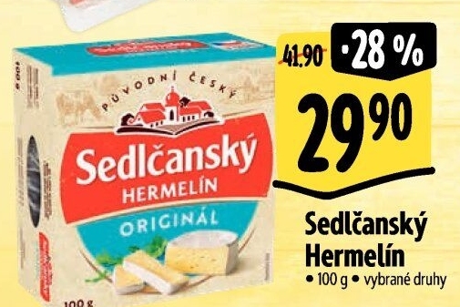 Sýr Hermelín Sedlčanský