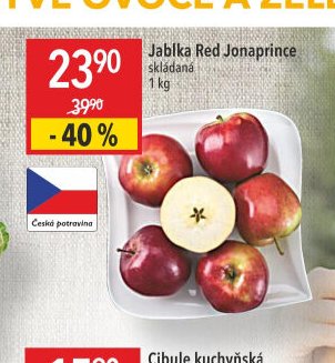 Jablka Red Jonaprince