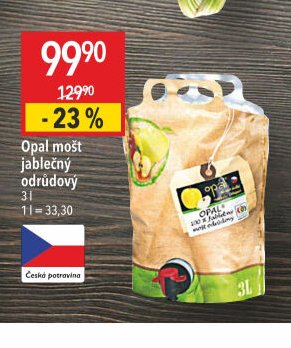 Opal mošt jablečný odrůdový