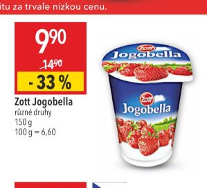 Zott Jogobella různé druhy