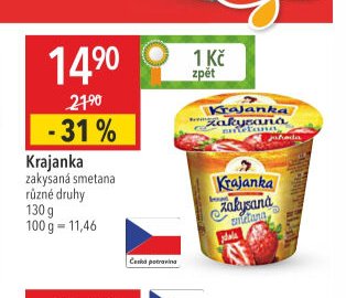 Krajanka zakysaná smetana
