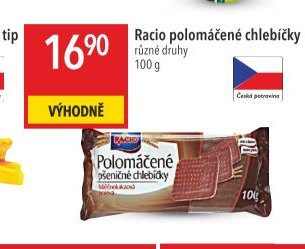 Racio polomáčené chlebíčky