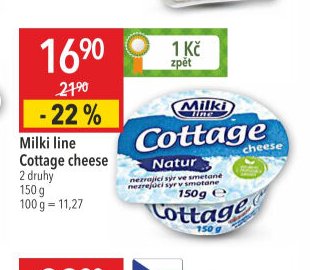 Milki line Cottage cheese