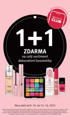 akční leták ROSSMANN drogerie 4.10.2023-17.10.2023
