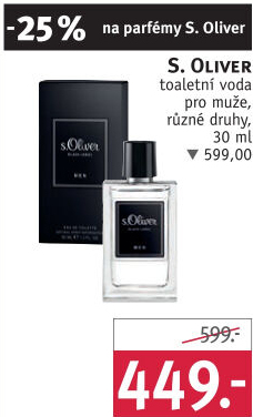 Toaletní voda pánská s.Oliver