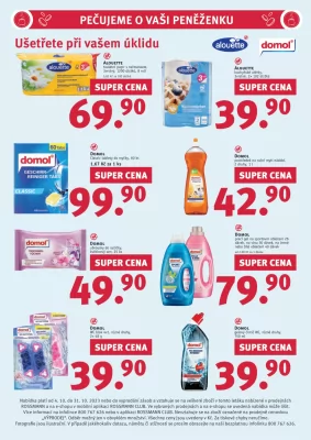 akční leták ROSSMANN drogerie 4.10.2023-31.10.2023