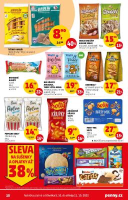 akční leták Penny Market 5.10.2023-11.10.2023