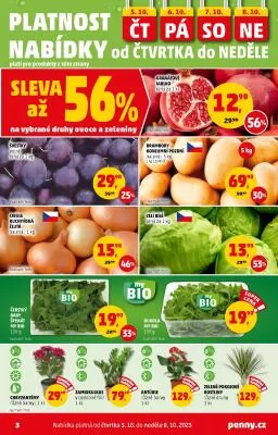akční leták Penny Market 5.10.2023-11.10.2023