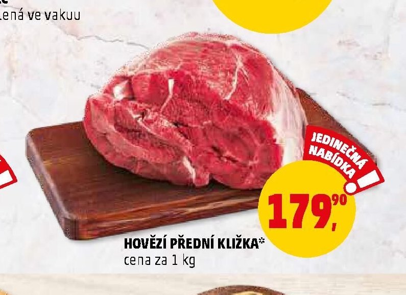 Hovězí přední kližka