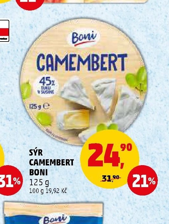 Sýr Camembert Boni