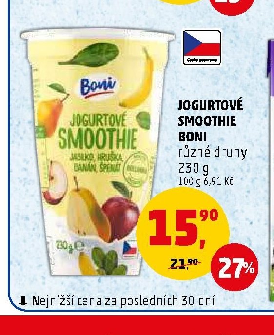 Jogurtové smoothie Boni
