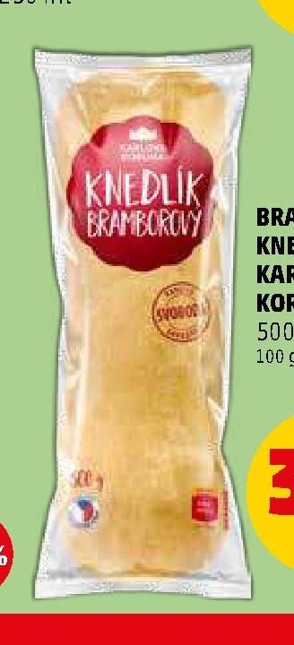 Bramborový knedlík Karlova Koruna