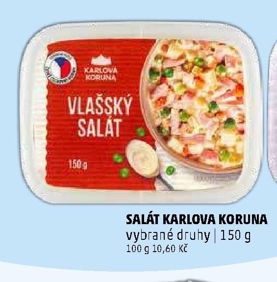 SALÁT KARLOVA KORUNA