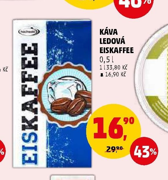 Káva ledová Eiskaffee