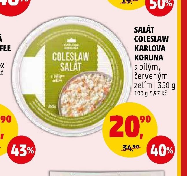 Salát Coleslaw Karlova Koruna