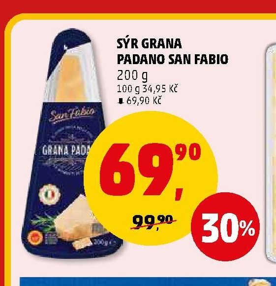 SÝR GRANA PADANO SAN FABIO